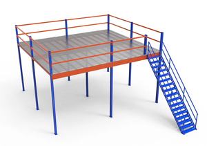 Heavy Duty Industrial Storage Warehouse Mezzanine Systems Mezzanine Floor Platforms