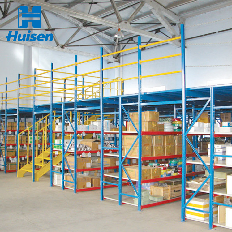High-Quality Industrial Steel Mezzanine Flooring Retail Shelving Loft Type Multi-Level Metal Racking For Container Loading Area