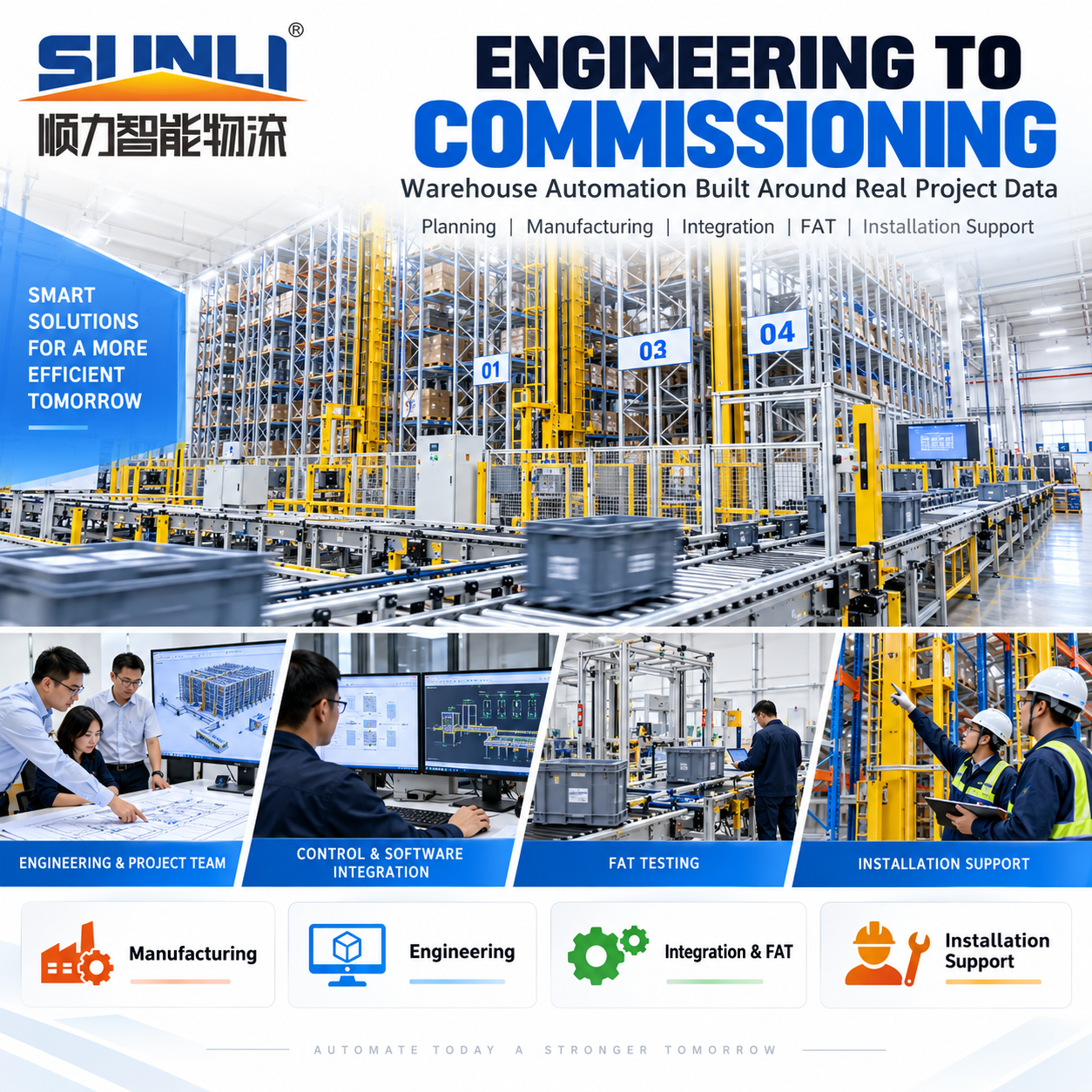 SHUNLI Cold Rolled Steel 5 Layer Heavy Duty Industrial Warehouse Storage Anti-corrosion Adjustable Bolt Free Powder Coated Shelf