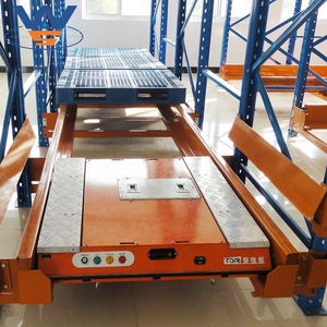 Automated Radio Shuttle Car Logistics Industrial Shuttle Car Radio-Controlled Pallet Shuttle