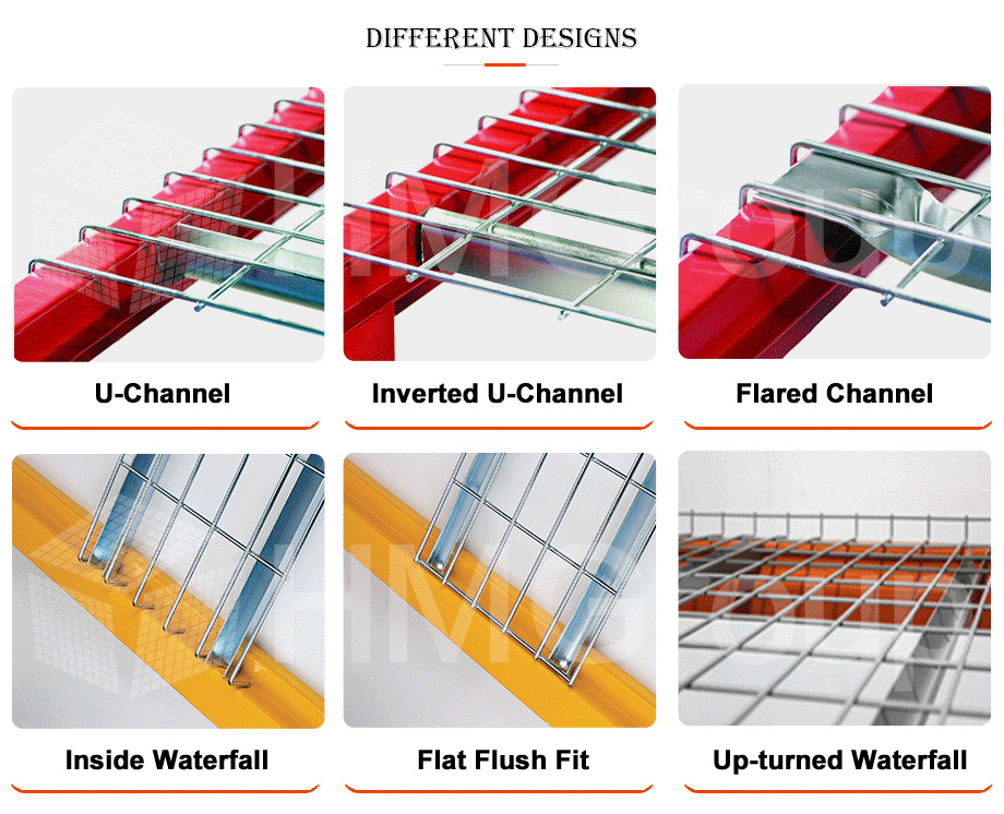 High Quality Corrosion Protection Powder Coated Galvanized Welded Flat Wire Mesh Decking Railing