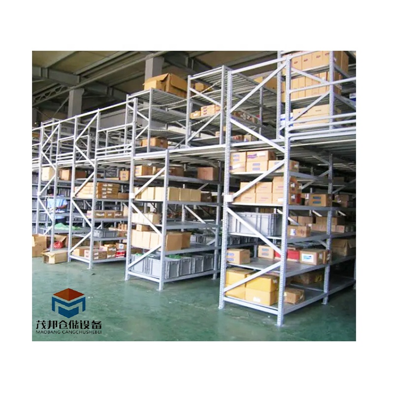 Heavy Duty Steel Mezzanine Floor System Customized High Density Industrial Manufacturers Warehouse Storage Mezzanine Platform