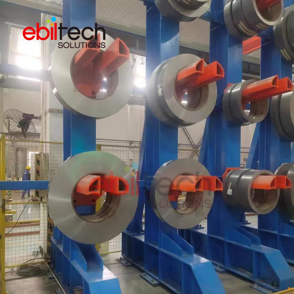 Direct Factory Heavy Duty Coils and Tube Storage Cantilever Rack System for Warehouse Storage