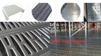 Steel plank for steel platform or Mezzanine rack