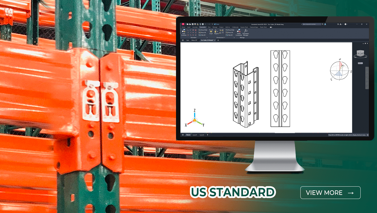 Teardrop Pallet Racking