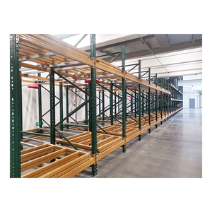High Efficiency Push Back Rack Storage Racks Optimize Stacking Racks &amp; Shelves For Warehouse Storage Pallet Racking Solutions