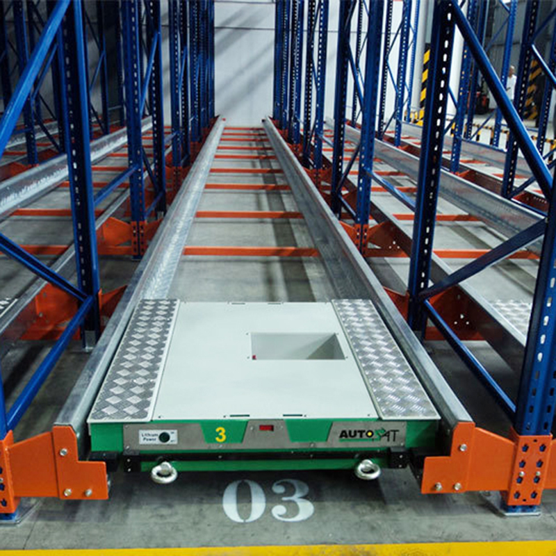 NOVA Manufacturer Warehouse Heavy Duty Steel Radio Shuttle Rack Storage Shelving Powder Coating Shuttle Pallet Racking