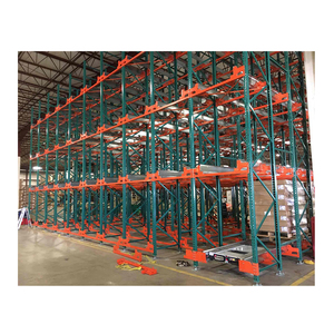 Heavy Duty Automatic Radio Shuttle Pallet Rack High Efficiency