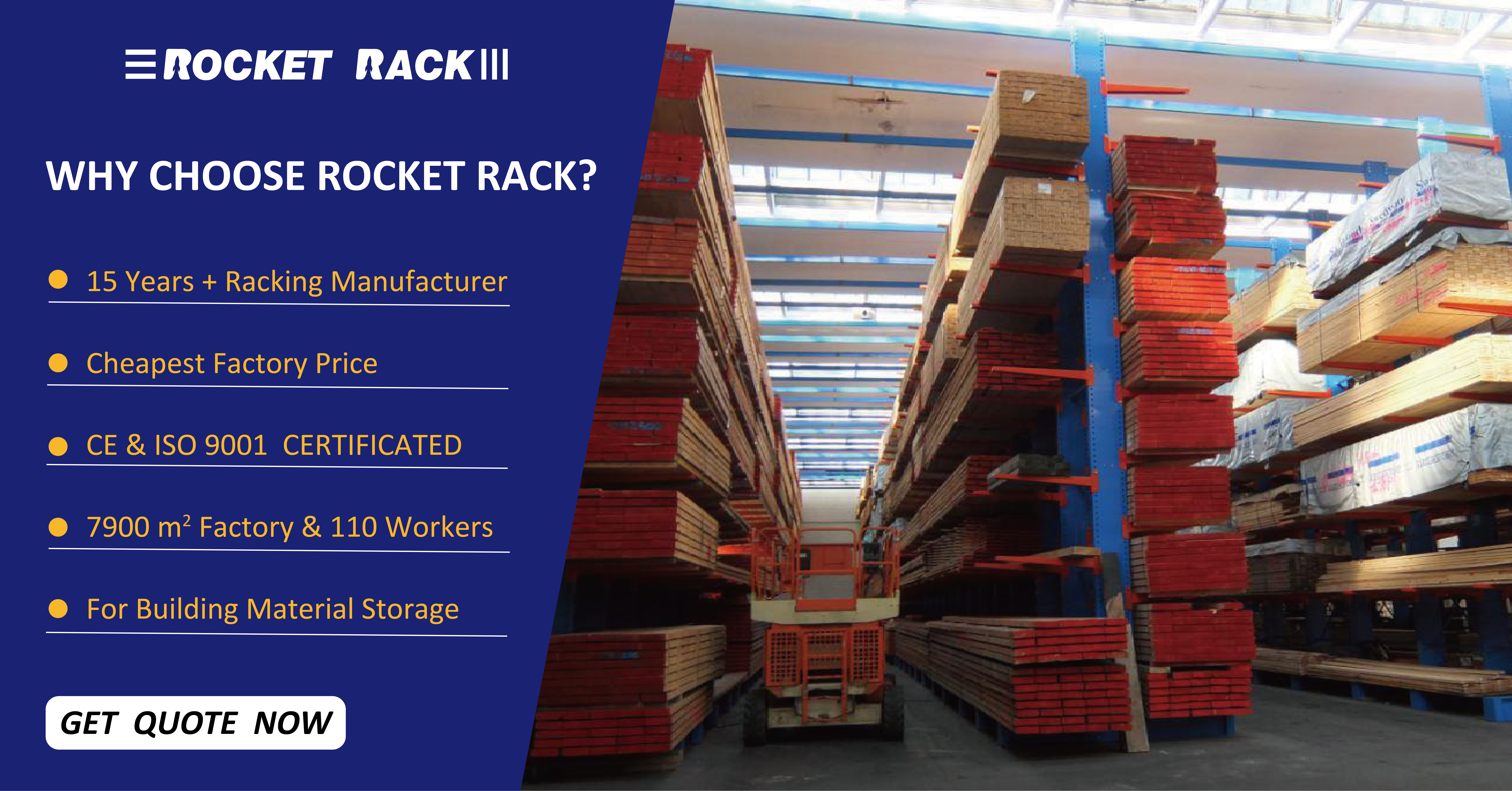 ROCKET RACK Cantilever Racking