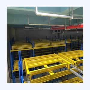 New Function Teardrop Industrial Racks Metal Storage Warehouse Shelving Stack Rack Push Back Pallet Racking System in JINHUI