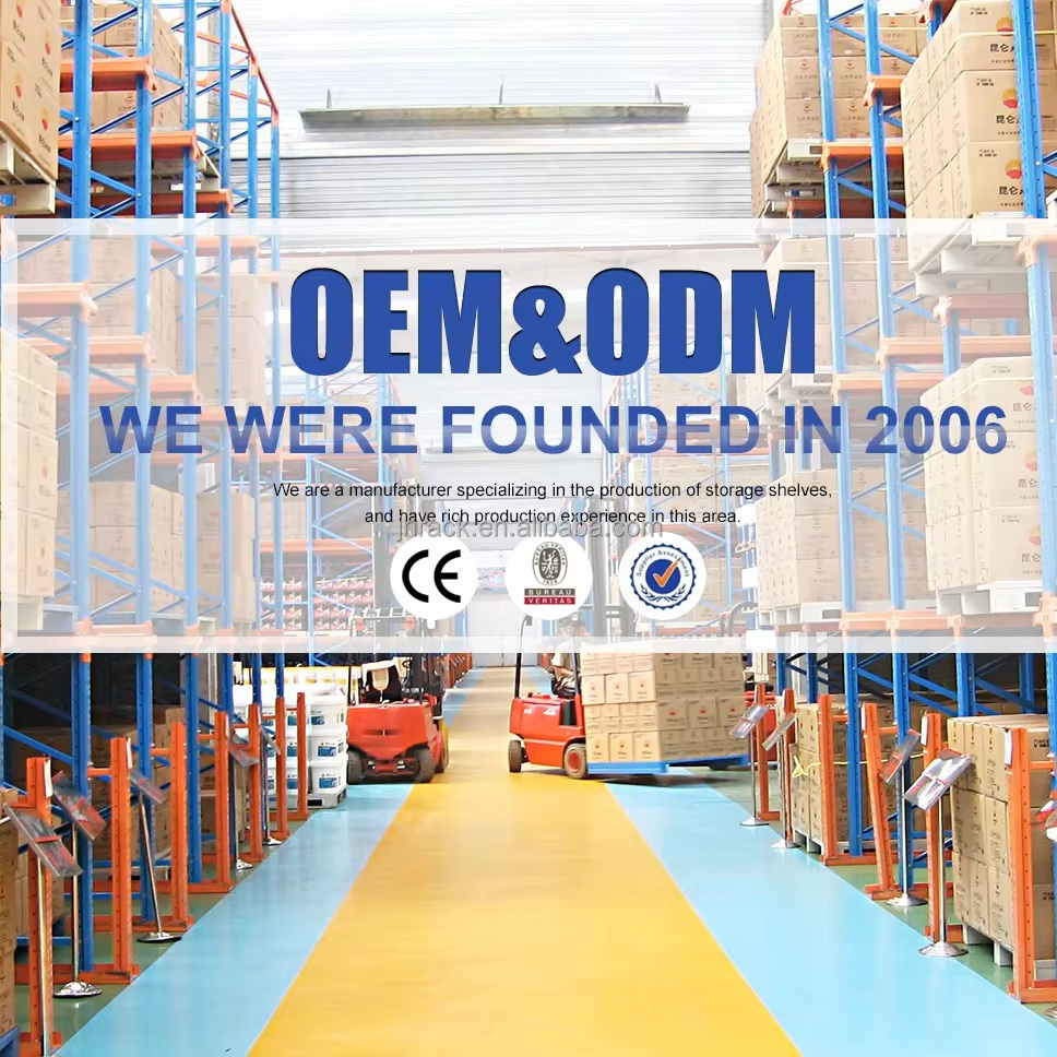 Low Price Racking Heavy Duty VNA Rack Adjustable Metal Boltless Shelf and Racks Warehouse Warehouse Storage Racks Metal Shelf