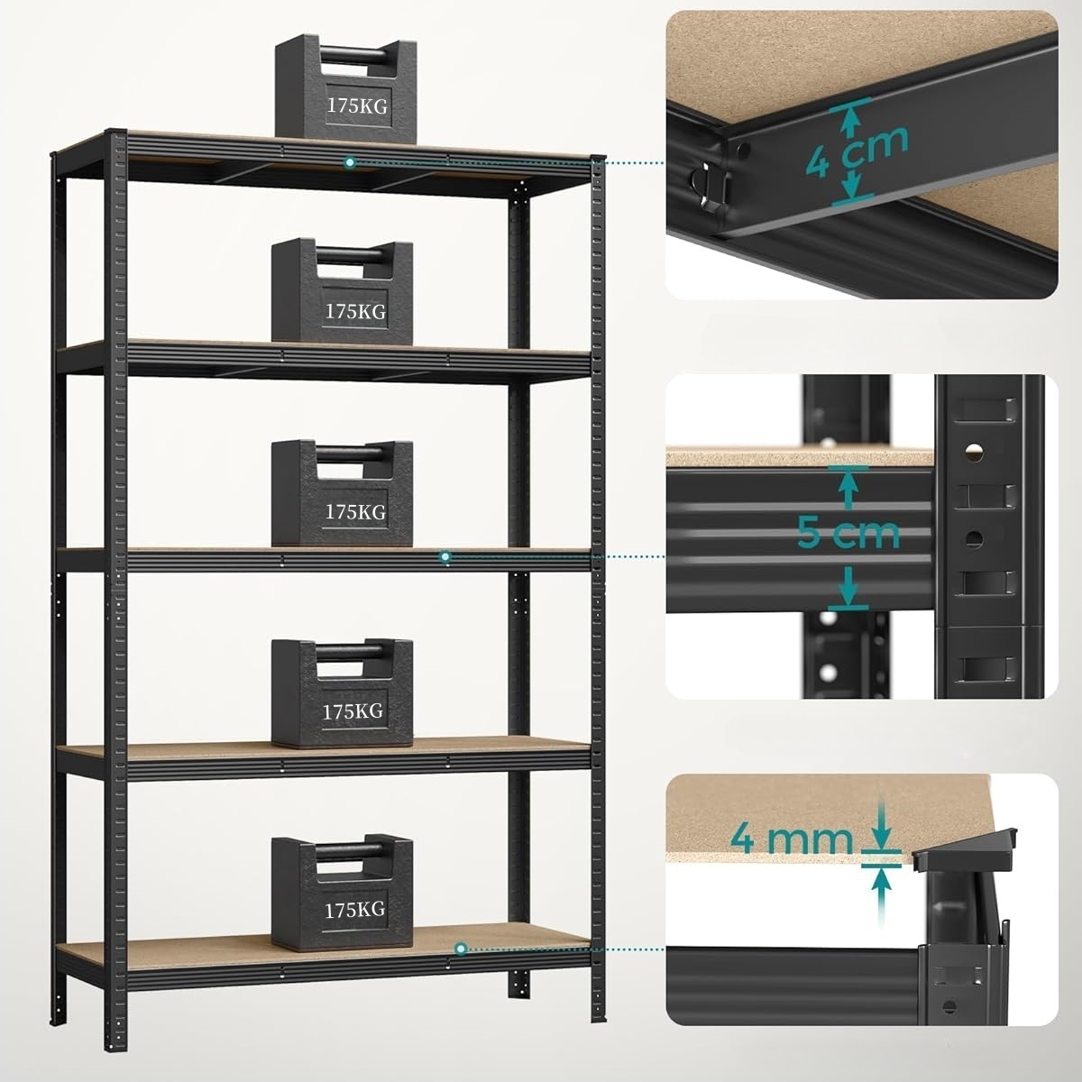 Boltless Steel Shelving Unit