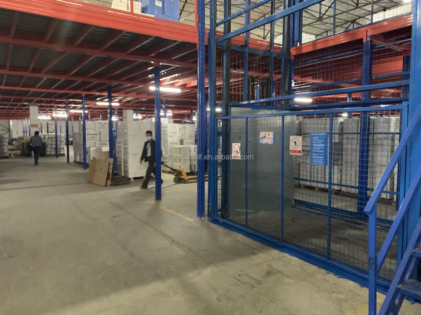 Platform Mezzanine Floor Structure