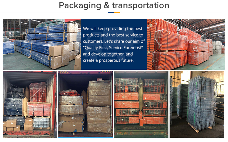 Heavy Duty Push Back Rack Stacking System Industrial Metal Rack Storage Equipment Warehouse Rack