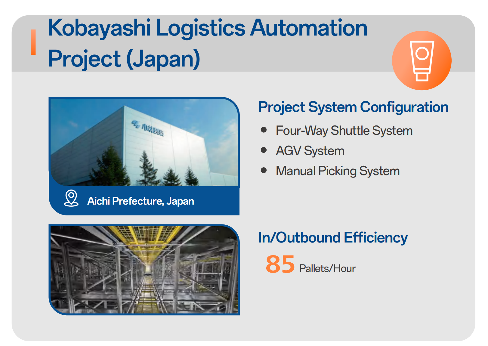 ASRS Warehouse System Detail 2
