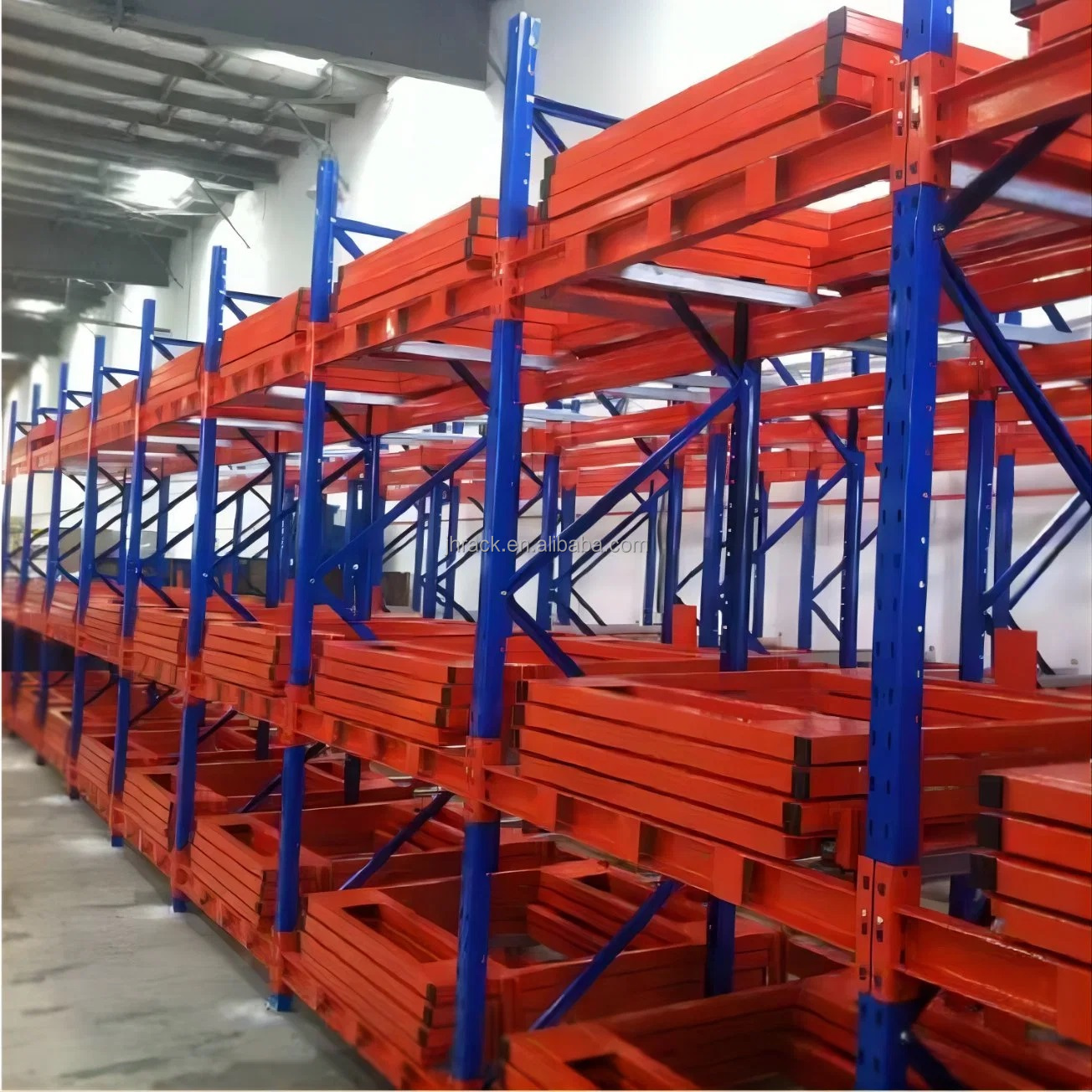 China Supplier Jinhui Hot Seller Warehouse Racking Storage Shelf Push Back Metal Pallet Rack For Industry