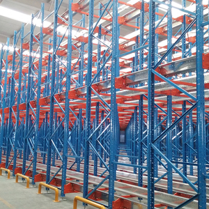 High Density Warehouse Automatic Radio Shuttle Rack Shelves Storage Racks Heavy Duty Pallet Racking Radio Shuttle Racking System