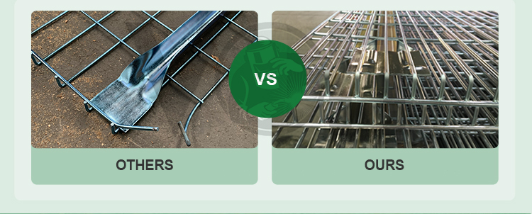 High-Strength Galvanized Steel Heavy Duty Industrial Warehouse Corrosion Protection Wire Mesh Decking