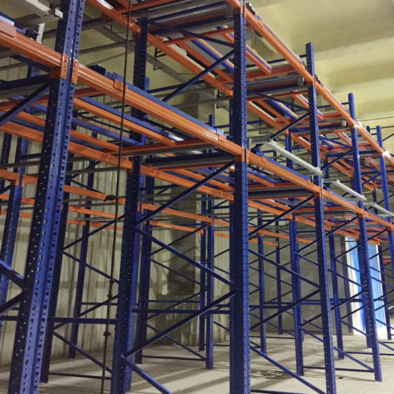 Heavy Duty Shuttle Pallet Racking System Shuttle Carrier Radio Shuttle Large Sale Heavy Duty Warehouse Steel Storage Rack