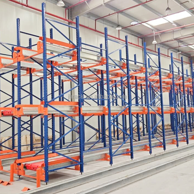 Industrial Heavy-Duty Shuttle Car Racks for Automated Pallet Warehouse Rack System Warehouse Shuttle System LIFO Shuttle Racking