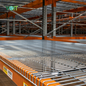 High-Strength Galvanized Steel Heavy Duty Industrial Warehouse Corrosion Protection Wire Mesh Decking
