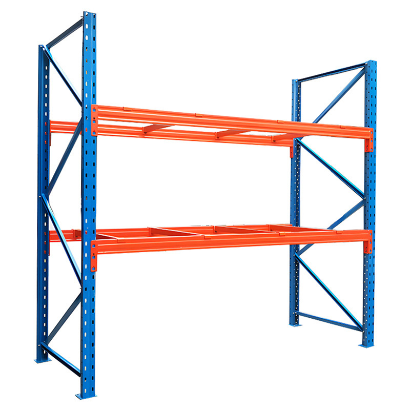 Custom Heavy Duty Industrial Pallet Racking Load Capacity Warehouse Pallet Shelving Q235 Steel Beam Type Adjustable Powder Rack