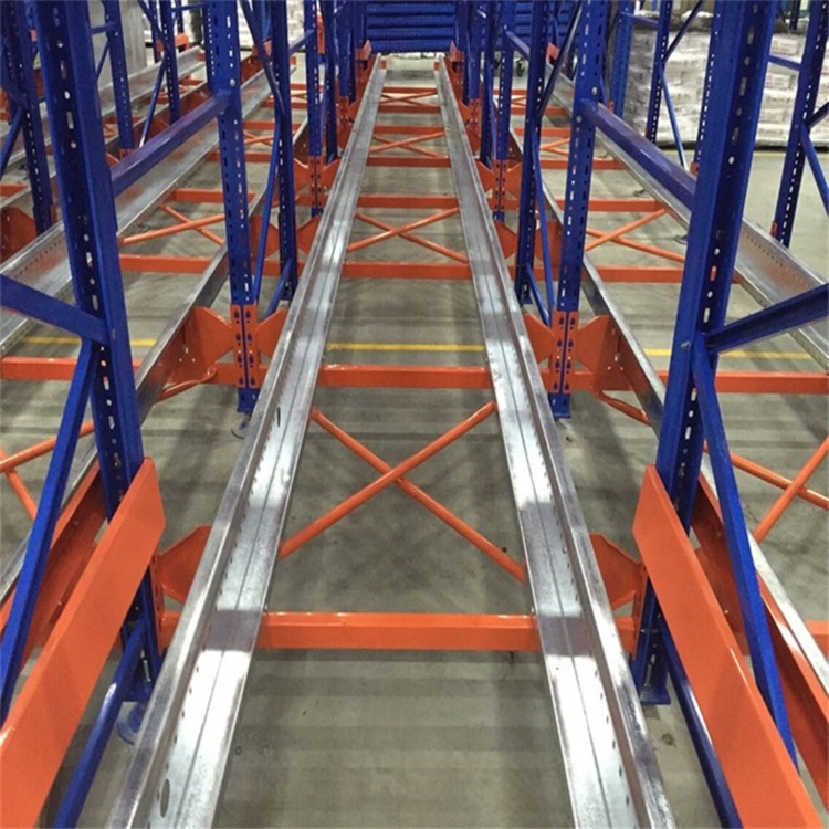 Automated Radio Shuttle Car Industrial Shuttle Cart Radio-Controlled Pallet Shuttle For Warehouse Rack