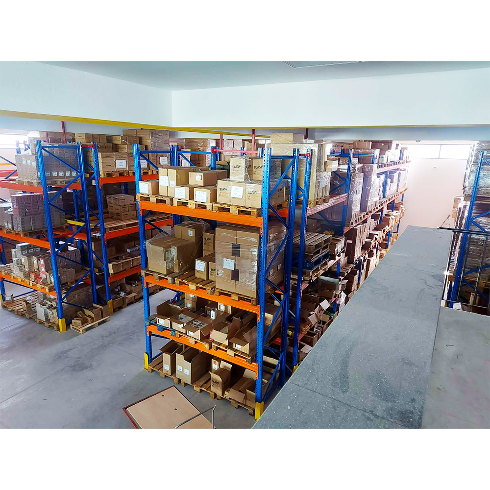 Powder Coated Steel OEM Custom Size Heavy Duty Selective Pallet Rack
