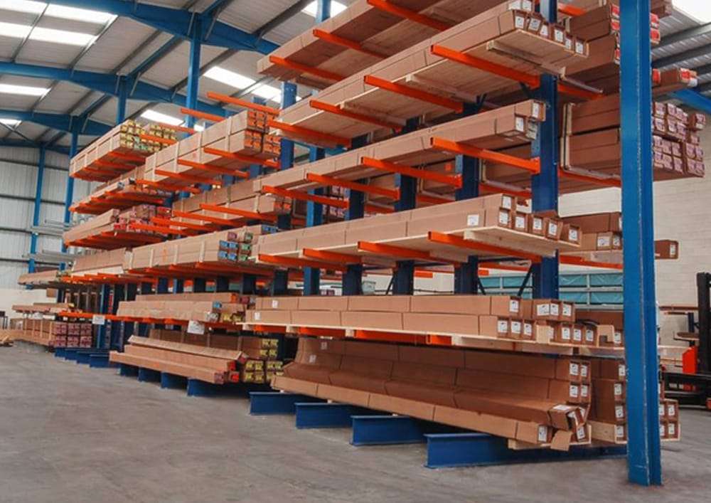 Industrial Cantilever Racking Banner