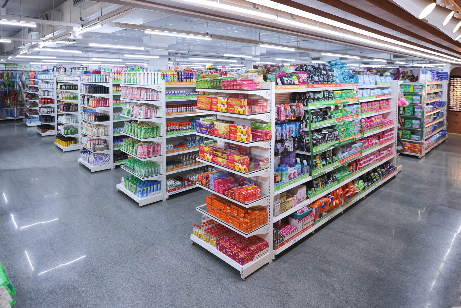 Commercial Supermarket Display Racking UAE