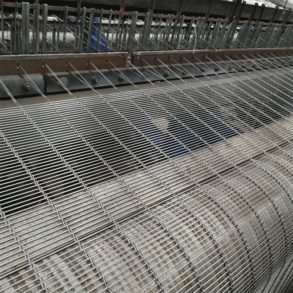 Flexible Stainless Steel Cable Mesh Panel Durable Decorative Rope Net For Facade Ceiling Partition And Commercial Design