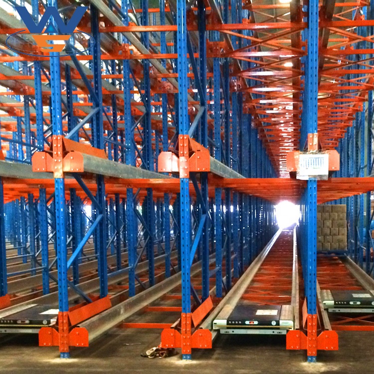 Automated Radio Shuttle Car Logistics Industrial Shuttle Car Radio-Controlled Pallet Shuttle