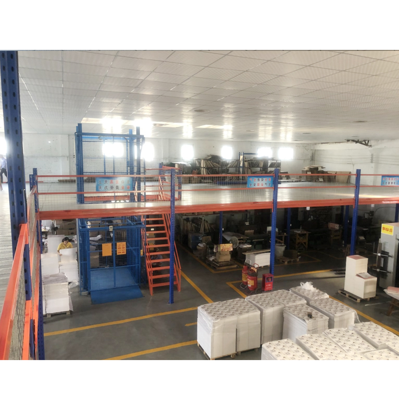 Customized Detachable Steel Mezzanine Attic Rack Warehouse Second Floor Platform System