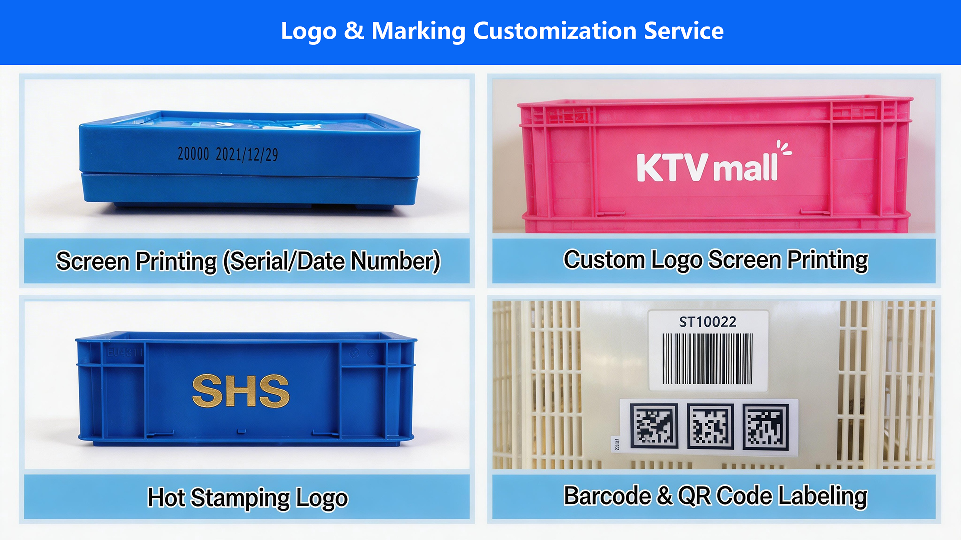 INORDER Semi-Open Stacking Warehouse Bin Spare Parts Picking Storage Organizer for Hardware Sorting Shelving Wholesale