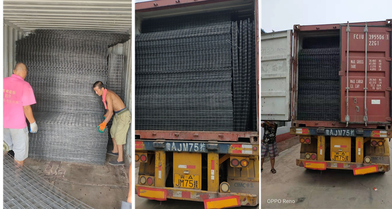 Loading on 20ft container in bulk