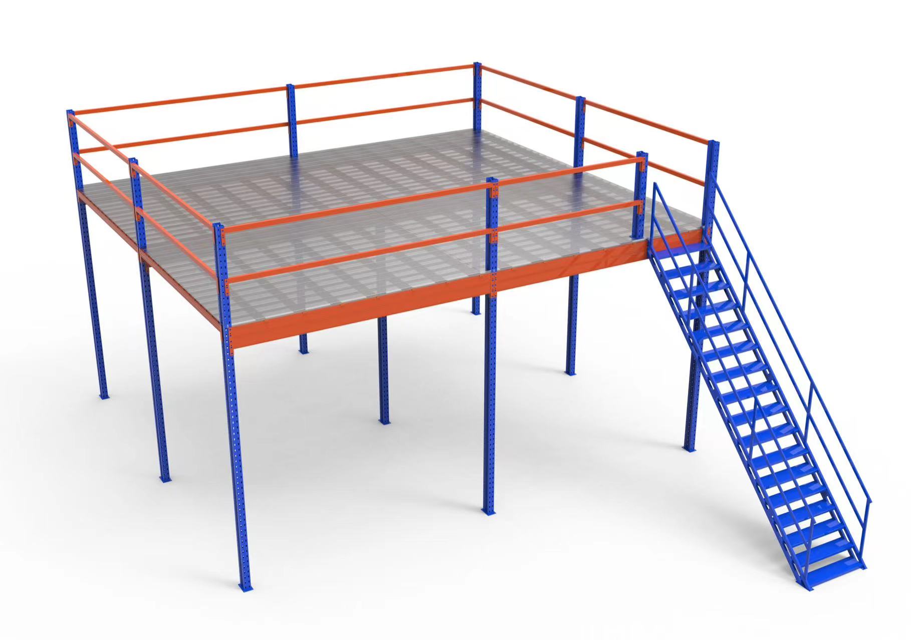 Heavy Duty Industrial Storage Warehouse Mezzanine Systems Mezzanine Floor Platforms