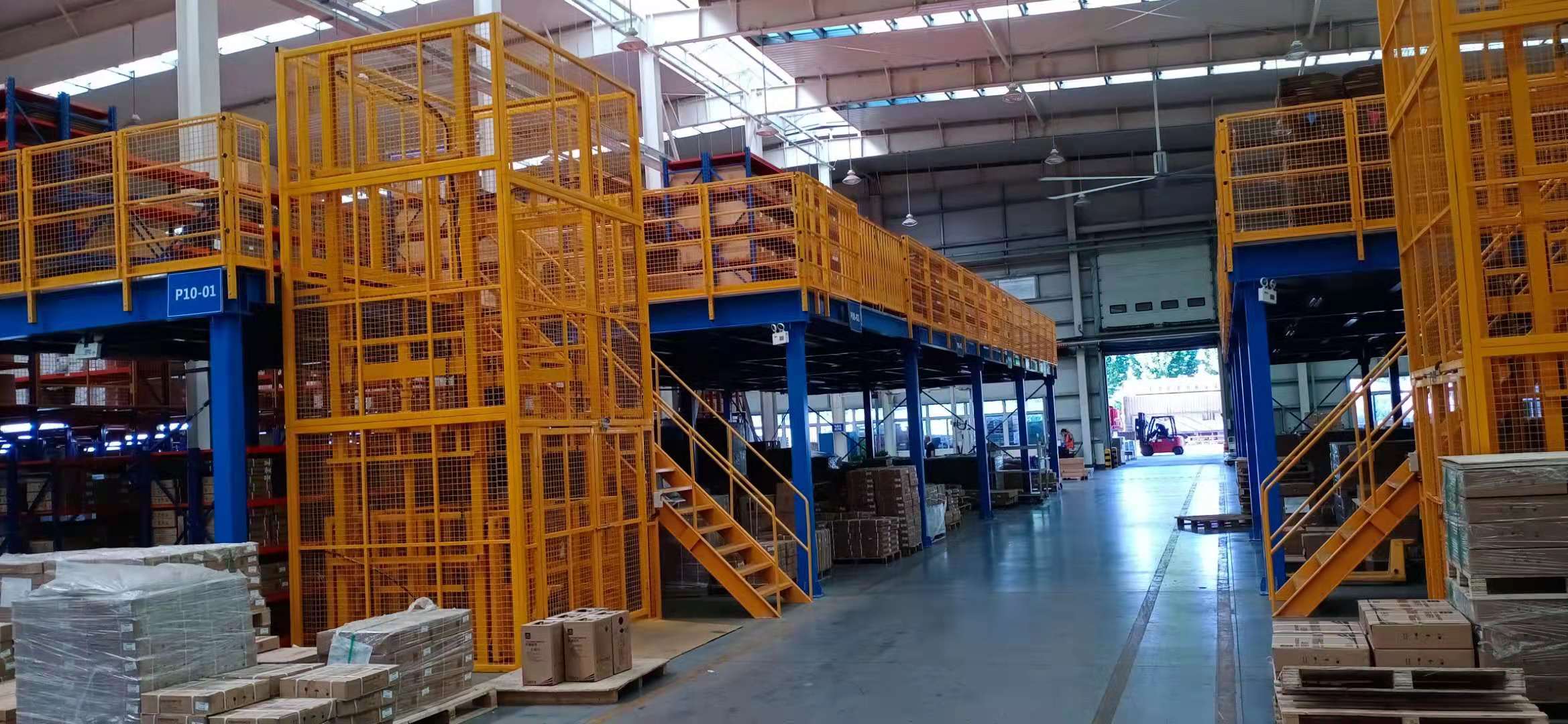 OEM/ODM Industrial Mezzanine Floors Heavy Duty Steel Platform Racking Floor Mezzanine Floor Warehouse System Mezzanine Rack