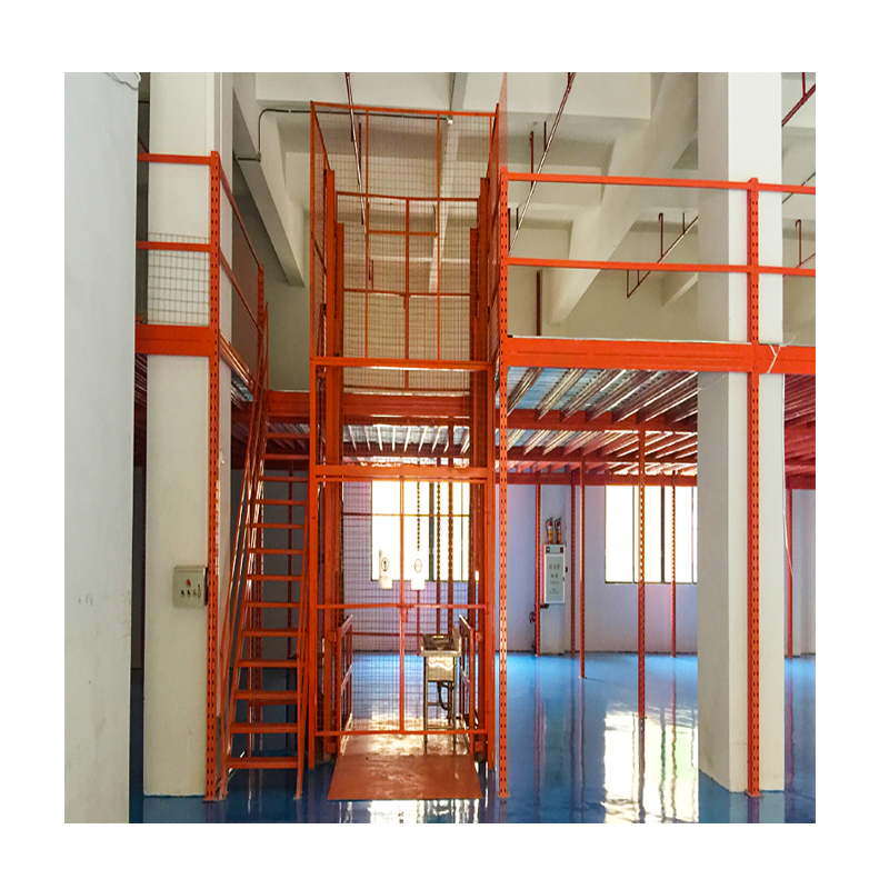 Heavy Duty Steel Mezzanine Floor System Customized High Density Industrial Manufacturers Warehouse Storage Mezzanine Platform