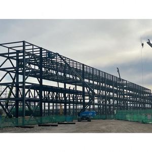 Steel Structure Workshop Steel Structural Frame Fabrication Mezzanine Steel Structure