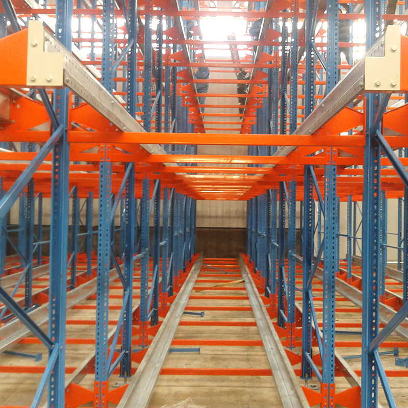 NOVA Manufacturer Warehouse Heavy Duty Steel Radio Shuttle Rack Storage Shelving Powder Coating Shuttle Pallet Racking