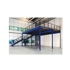 Industrial Suitable Used Storage Steel Attic Platform Shelf Ladder Warehouse Multi Floor Rack High Capacity Heavy Load Mezzanine