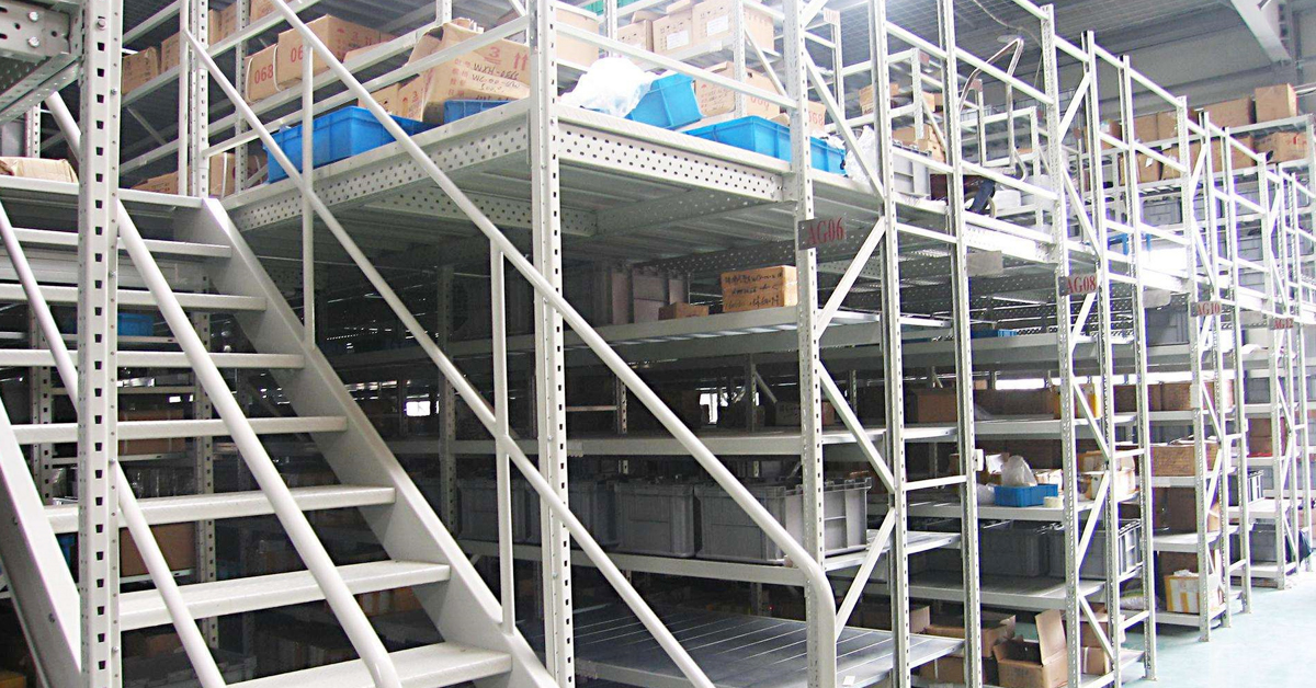 Heavy Duty Industrial Storage Warehouse Mezzanine Systems Mezzanine Floor Platforms