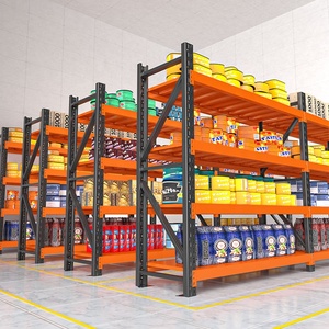 Boltless Adjustable 200kg Layer Industrial Storage Shelf Steel Racks