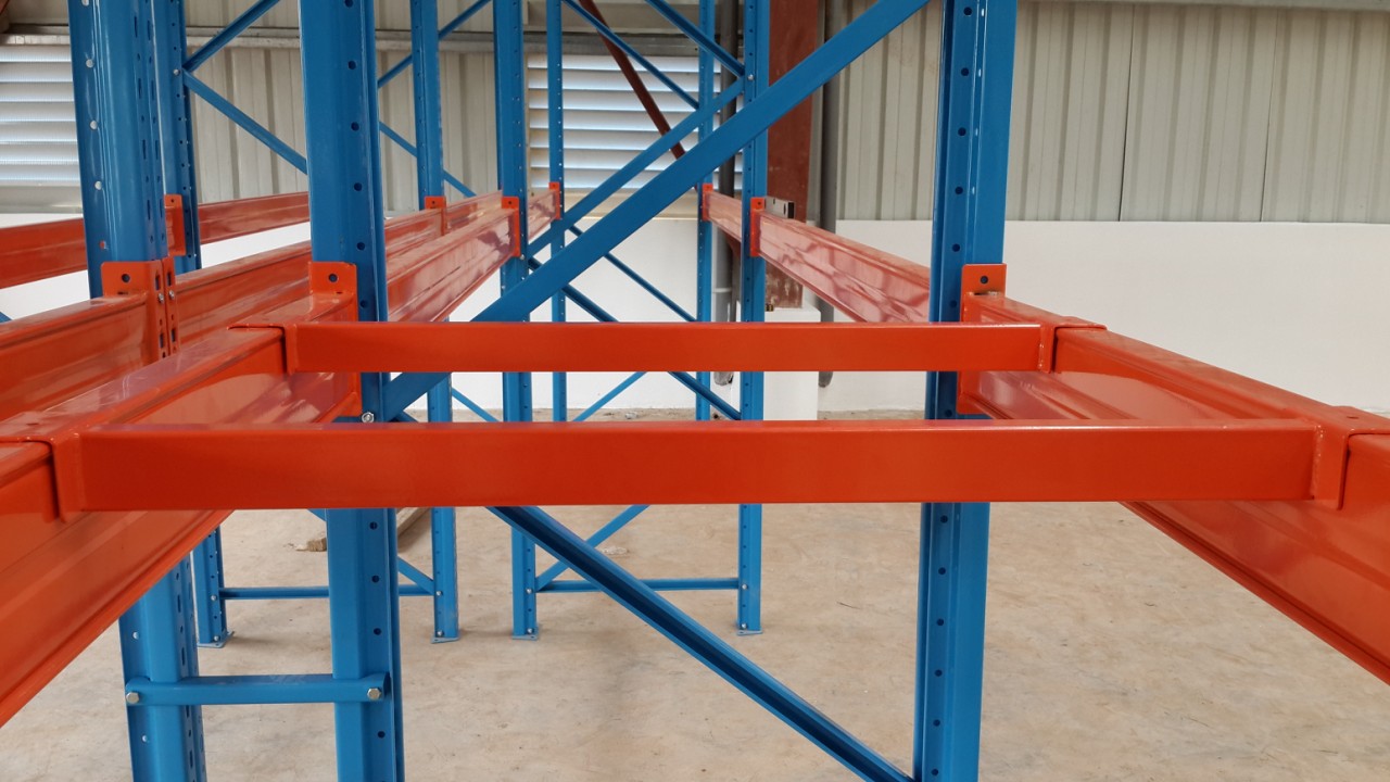 Racking Accessory Heavy Pallet Horizontal Crossing Beam Metal Shelves Support Bar