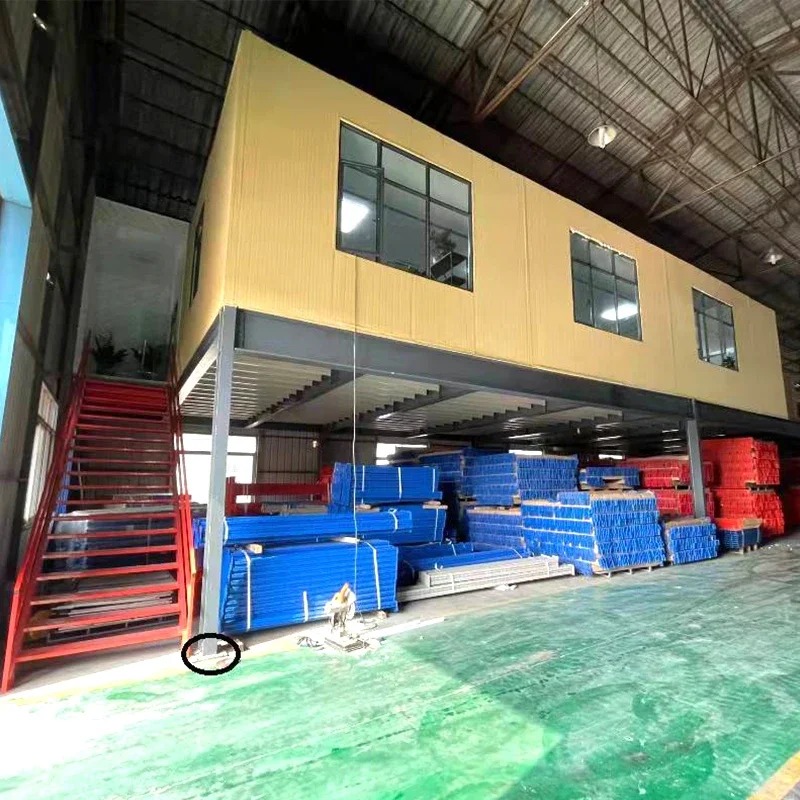 Modular Mezzanine Platform Powder Coated Steel Multi Level Loft Shelving for Industrial Factory Warehouse Storage