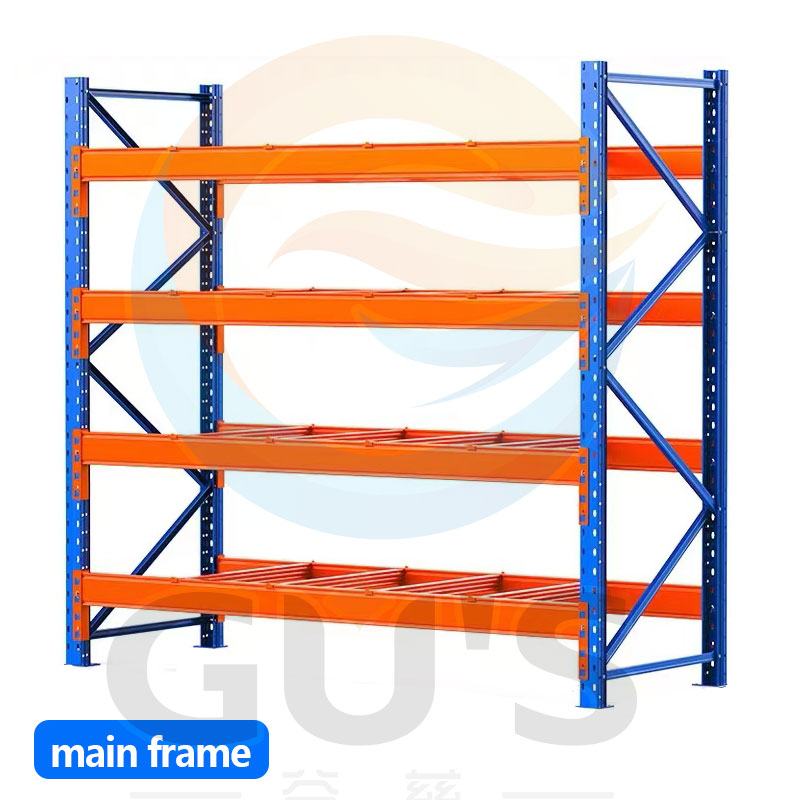Warehouse Pallet Racking Shelves Unit Industrial Heavy Duty Metal Rack Storage Shelf Pallet Stacking Rack System