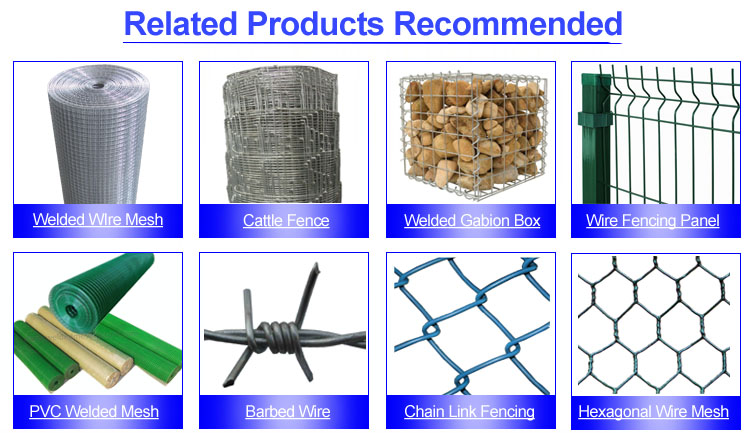 Welded Wire Mesh Panel Range