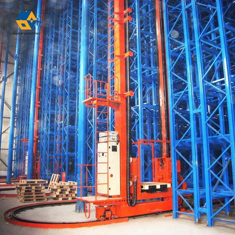 Customized Stacker Crane ASRS Automatic Vertical Warehouse System Automated Storage And Retrieval Pallet Shuttle Racking System