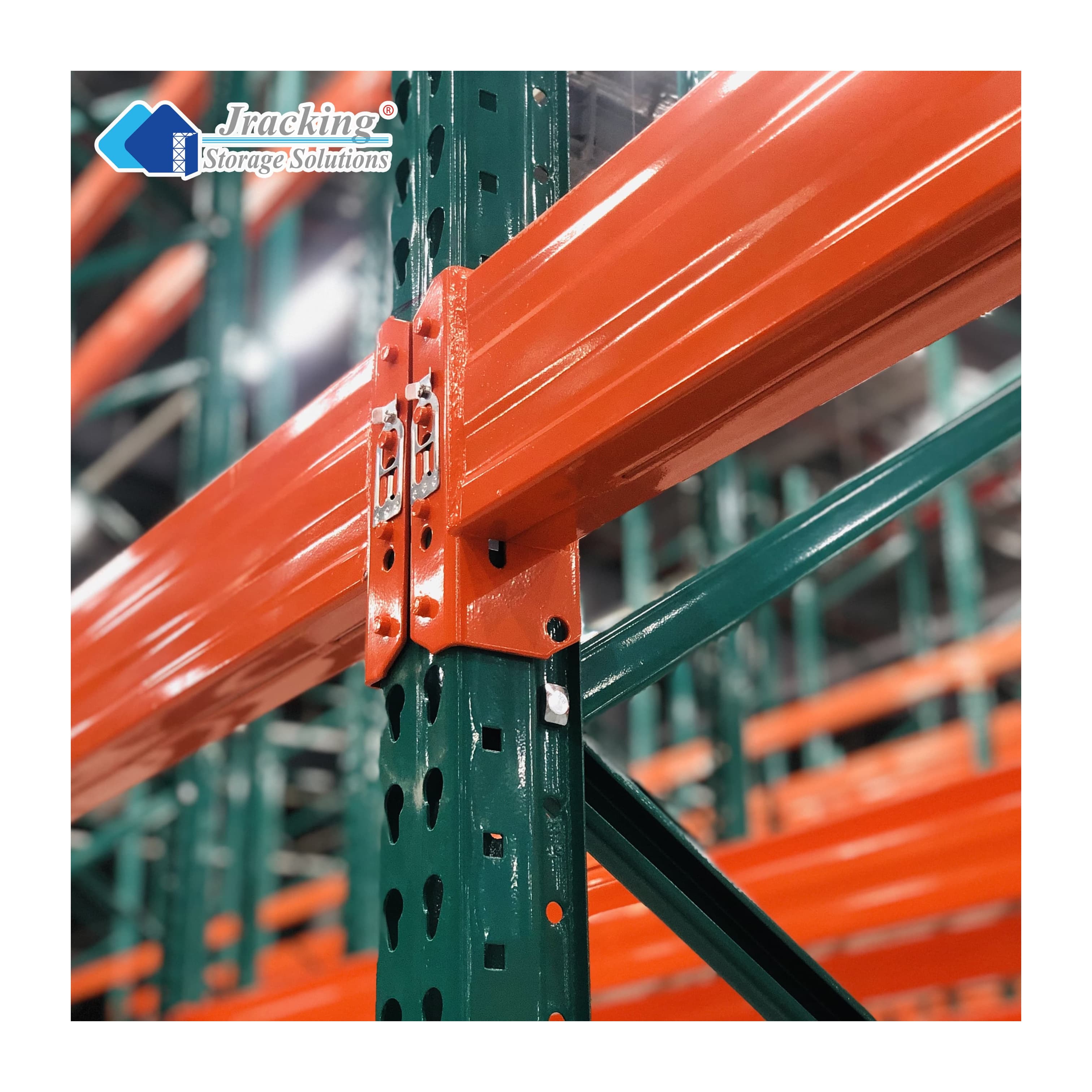 Heavy Duty Certified Industrial Storage Shelving US WarehouseTeardrop Pallet Racking for Warehouse Storage System
