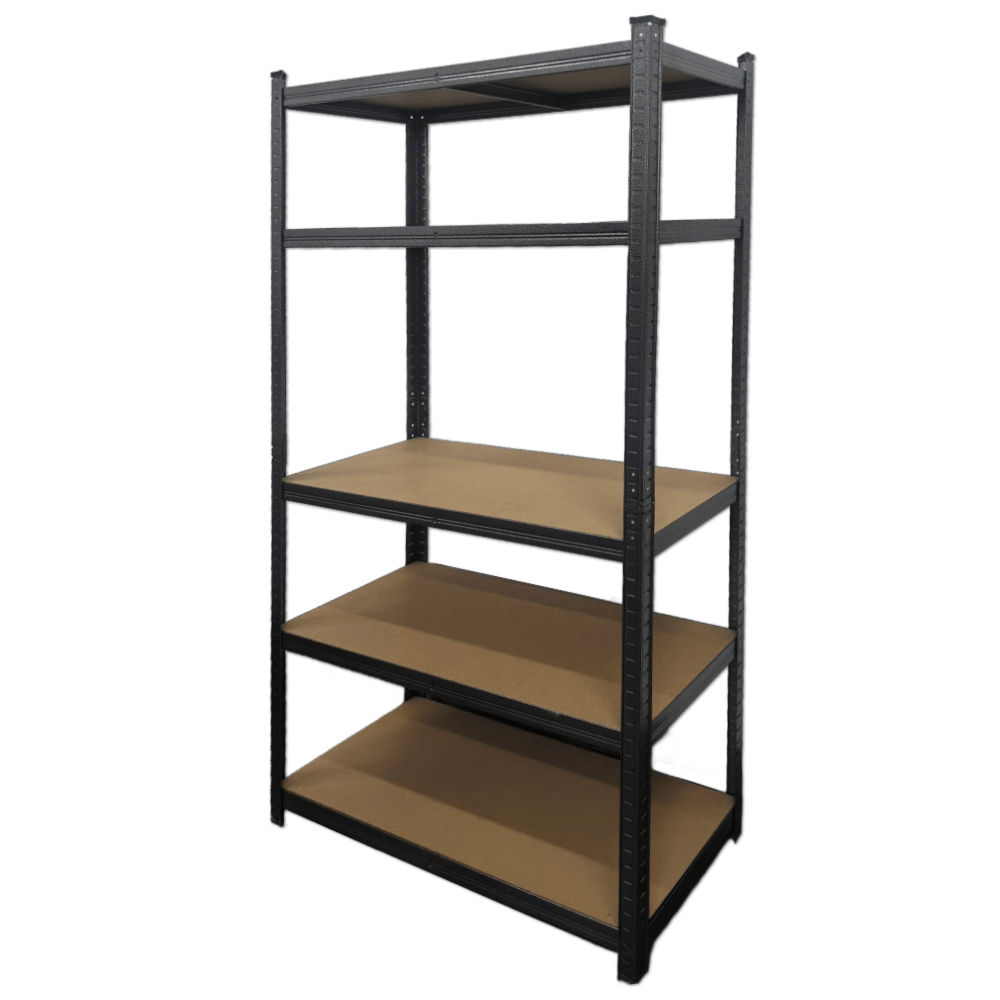 5 Tiers Warehouse Home Garage Adjustable Steel Metal Stacking Rack Storage Shelves